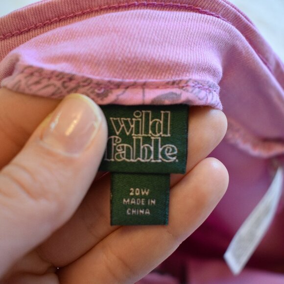 CLOSING SALE! 
Wild Fable | Plus Size Pink Mini Skirt - Picture 4 of 4